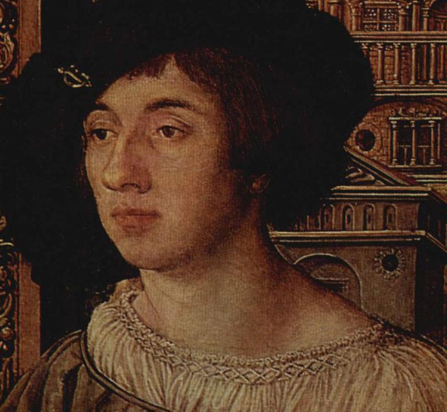 Ambrosius Holbein Portrat eines jungen Mannes oil painting picture